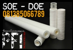 PFI SOE DOE spun melt blown filter cartridges indonesia  large
